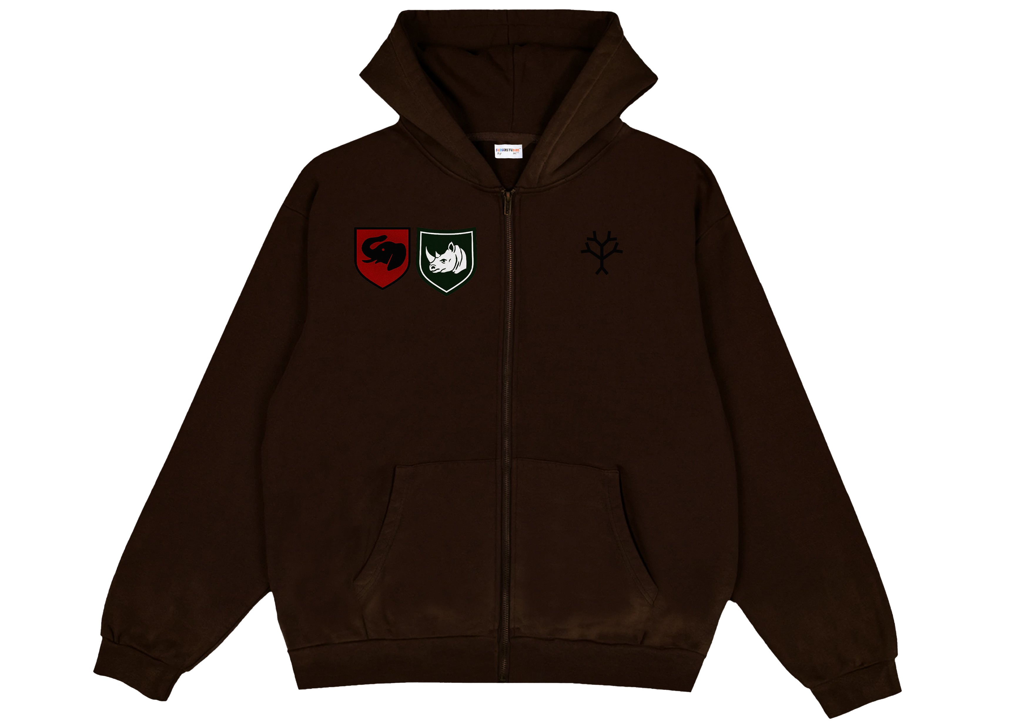 Heritage Twin Crest - Zip Hoodie