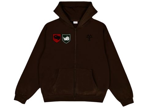 Heritage Twin Crest - Zip Hoodie