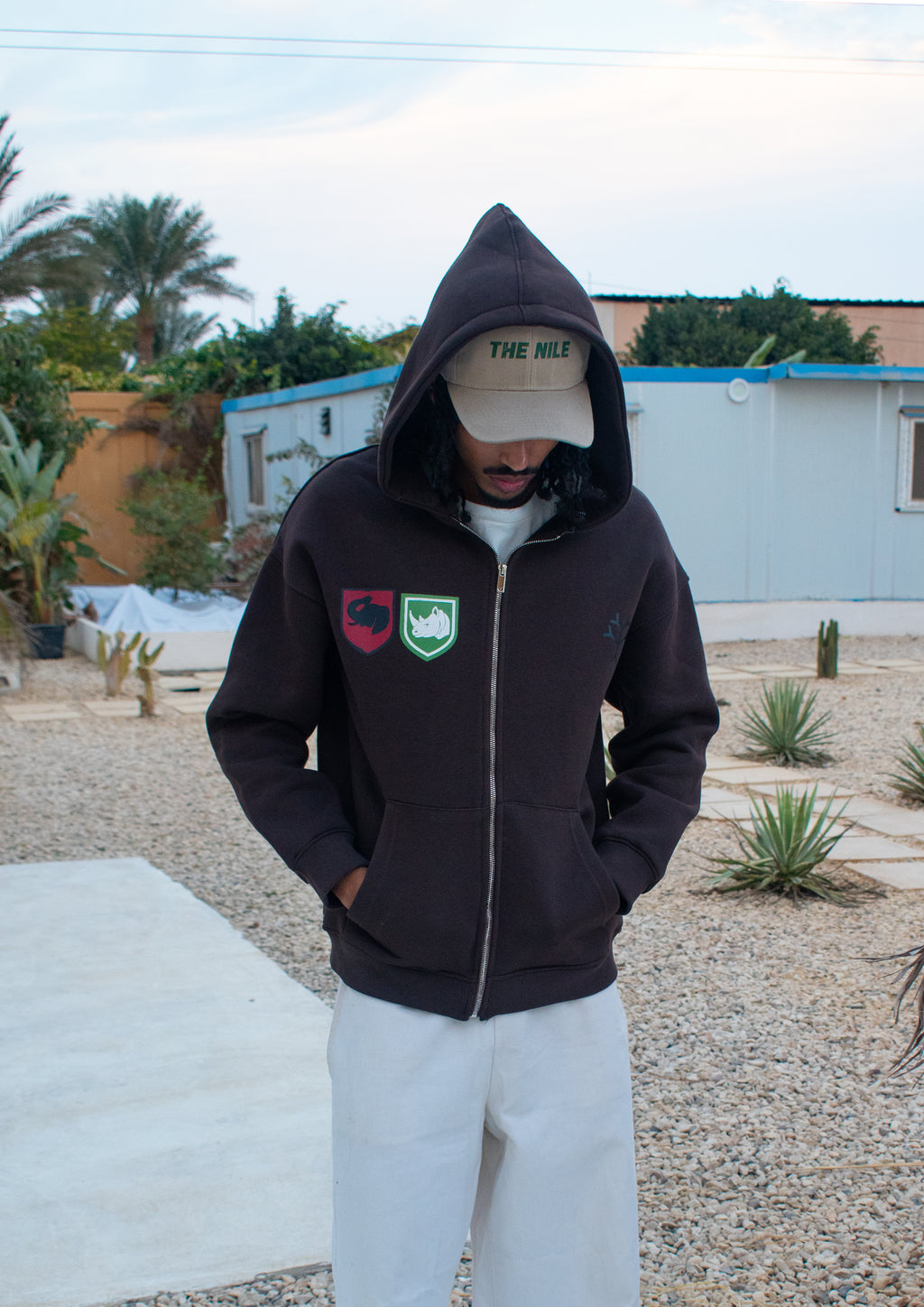 Heritage Twin Crest - Zip Hoodie